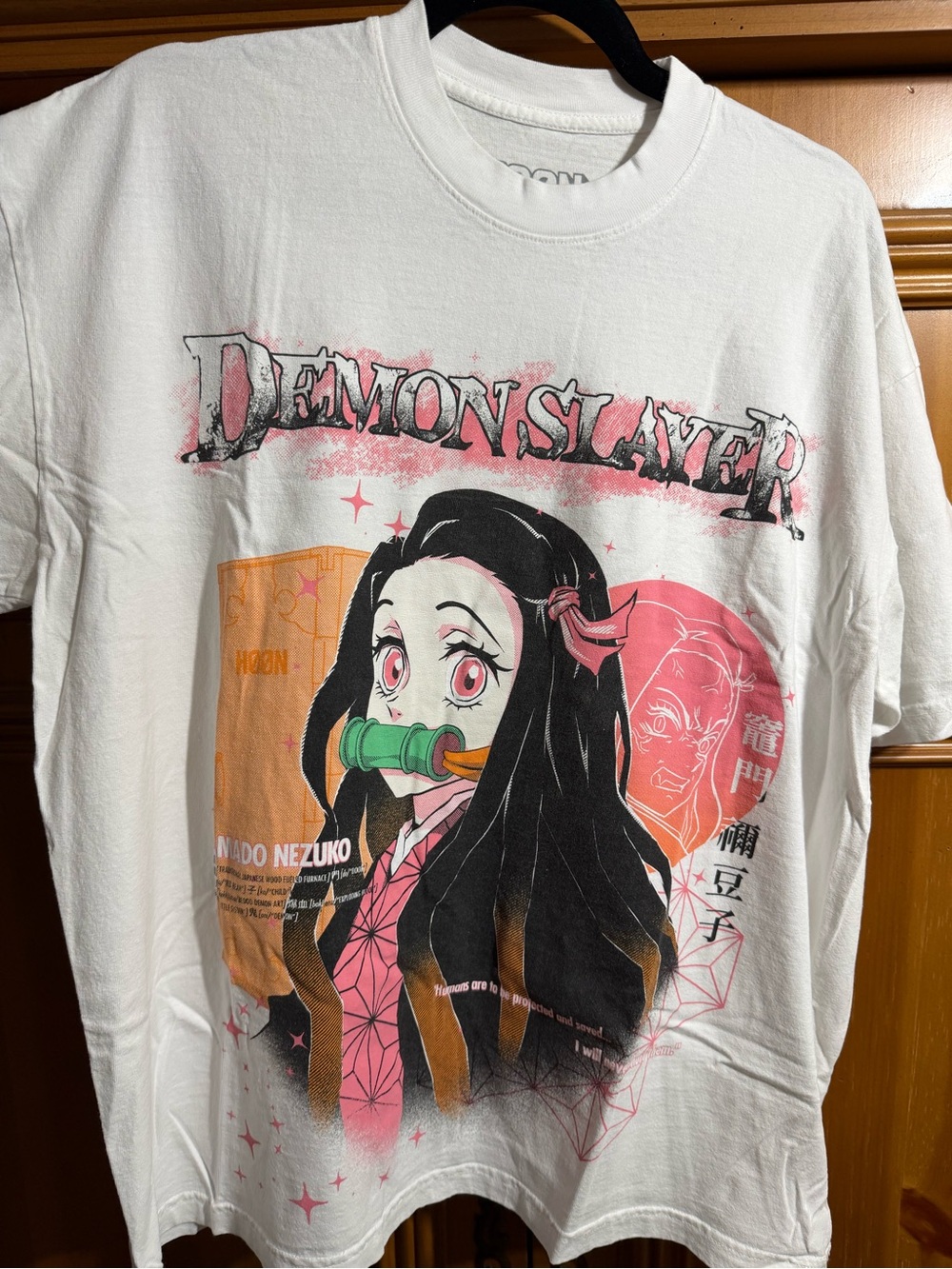 Demon Slayer Nezuko Graphic Tee - White